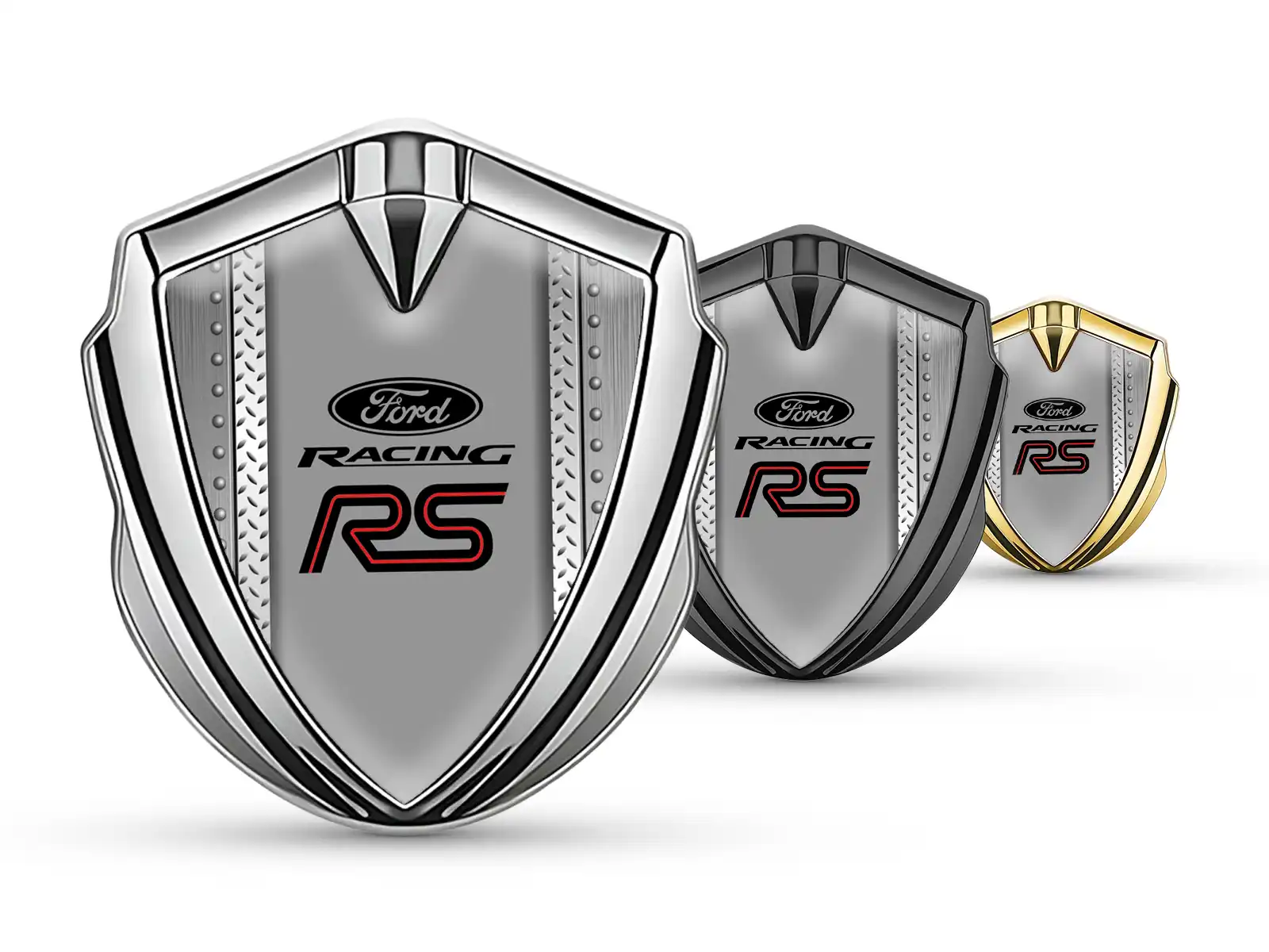 Ford 3d Emblema Badge Disegno Minimal Uni-Size 3D